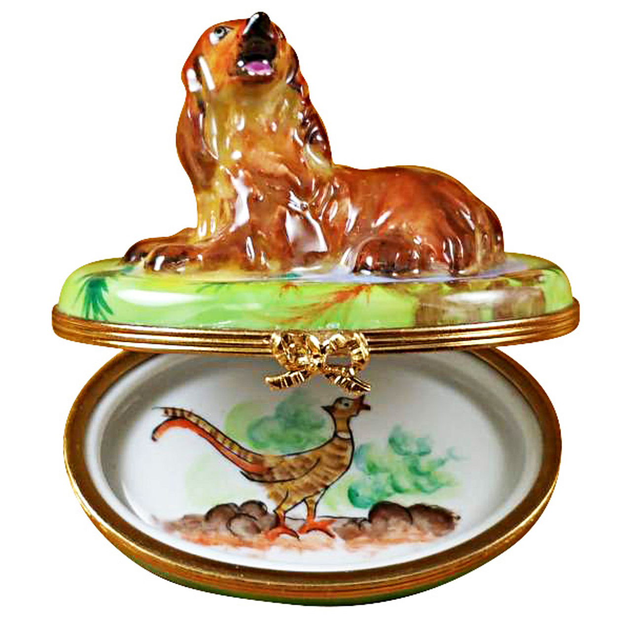 Limoges Imports Irish Setter Limoges Box