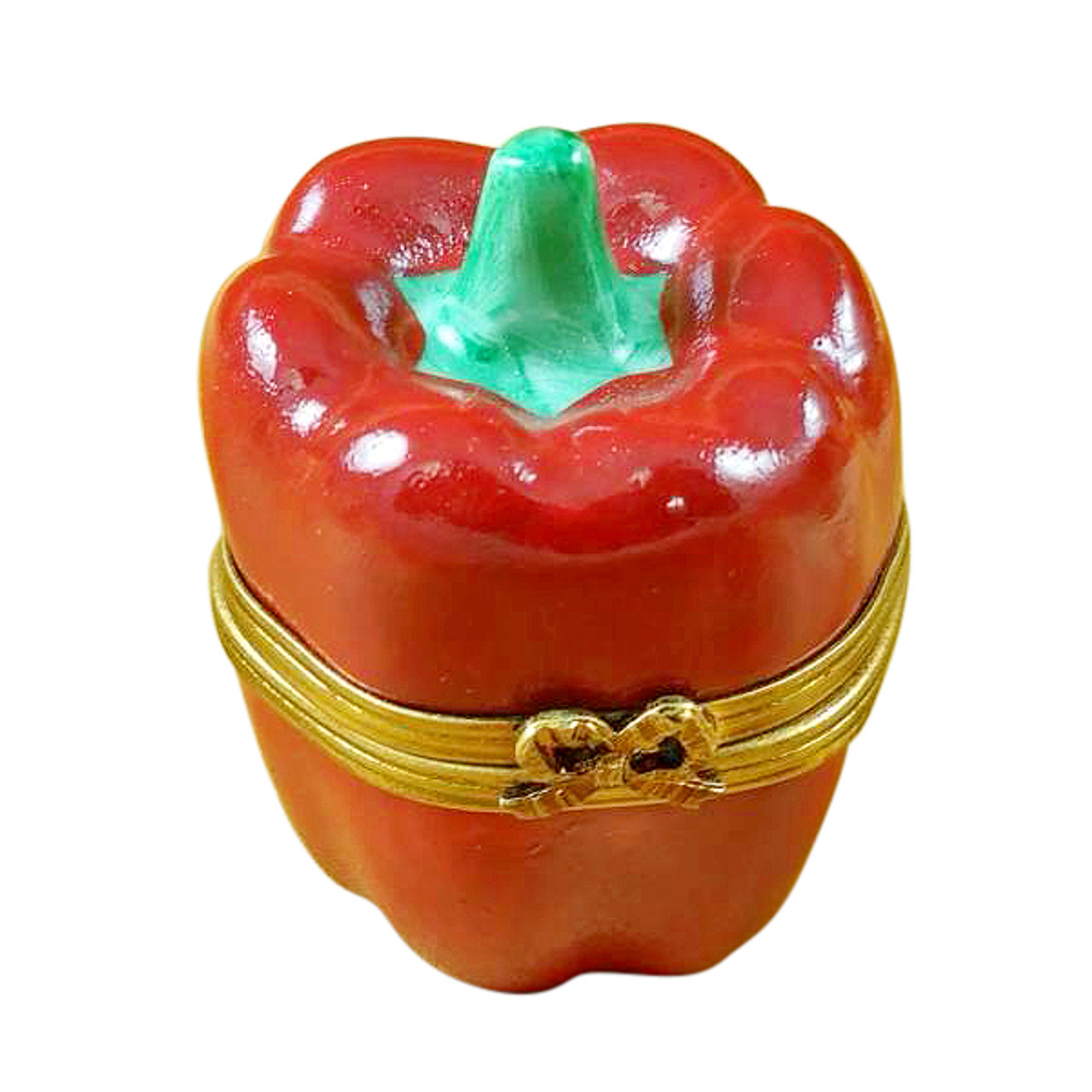 Limoges Imports Red Bell Pepper Limoges Box