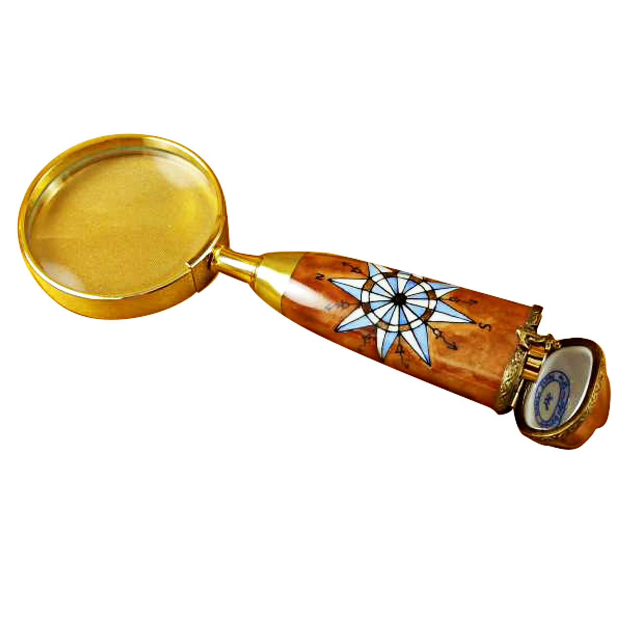 Limoges Imports Magnifying Glass Limoges Box