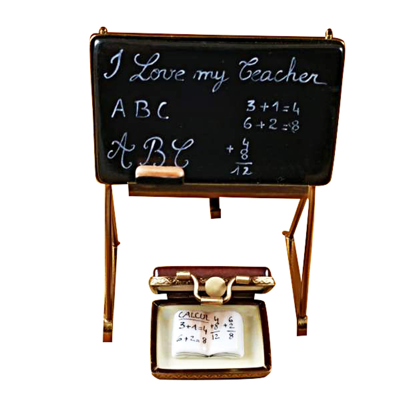 TEACHER'S BLACKBOARD Limoges Box 