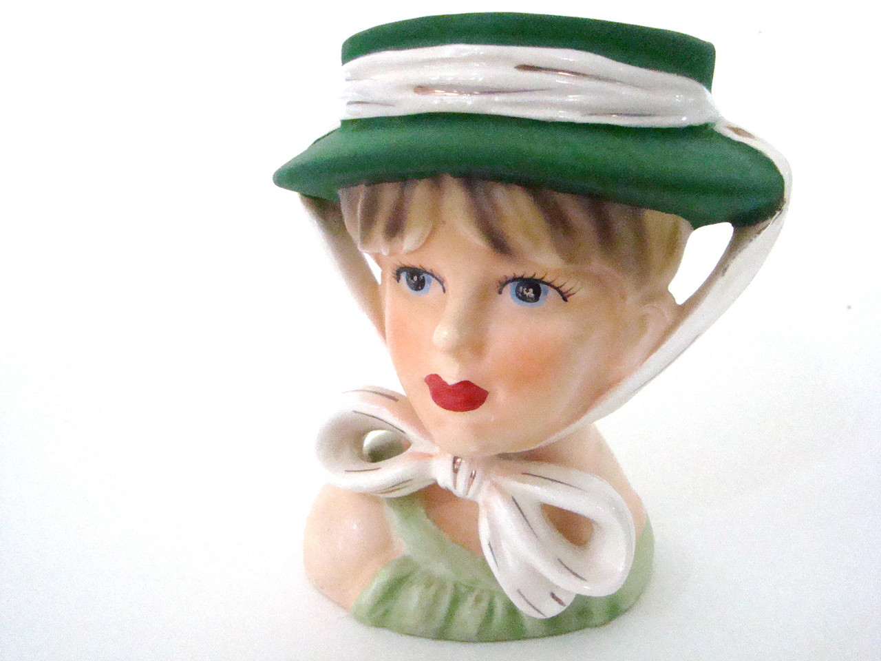 Relpo K1766 Vintage Lady Head Vases Christine S Closet