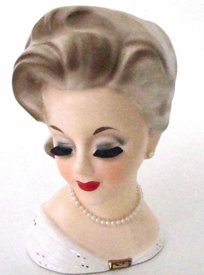 女性フィギュア　50's 陶器製 アンティーク ピンナップガール OLDIES SK – Oh!アッシュトレイ 1950's アッシュトレイ アンティーク雑貨