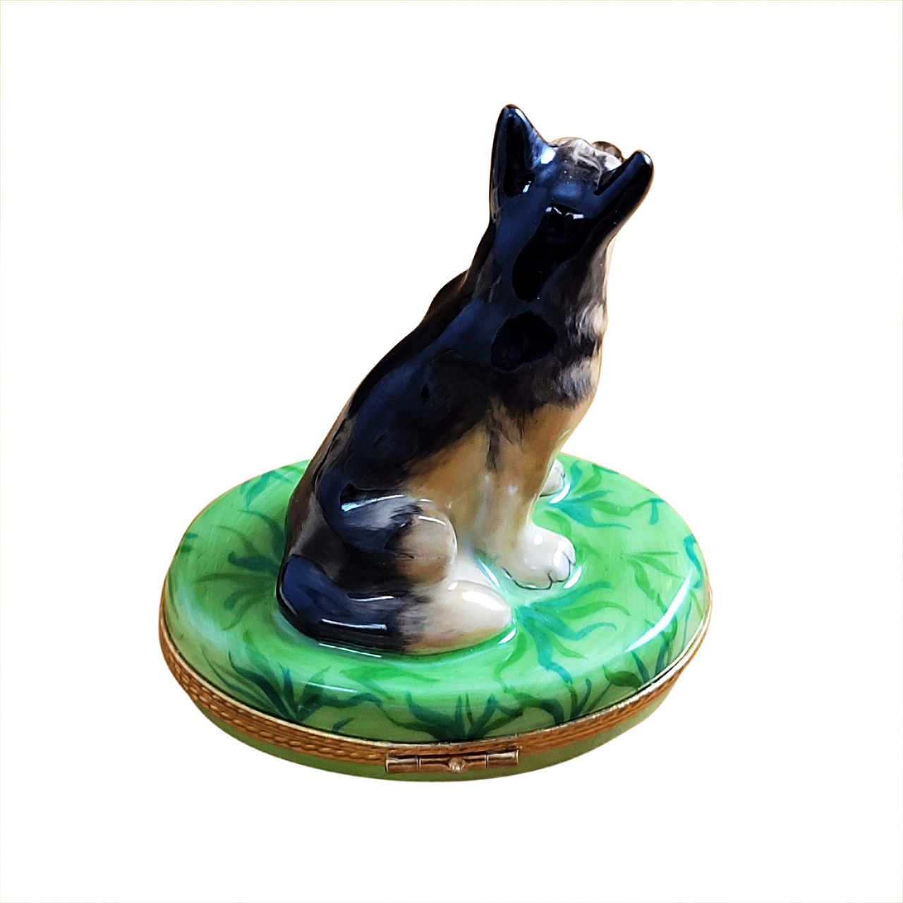 GERMAN SHEPHERD Limoges Box RD018 