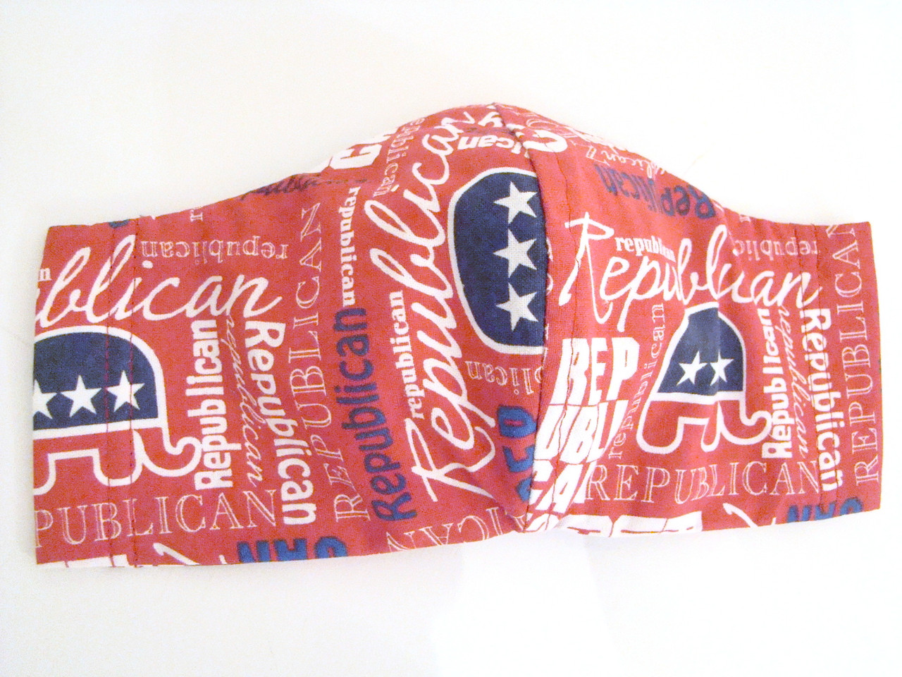 Republican Tossed All Over Fabric