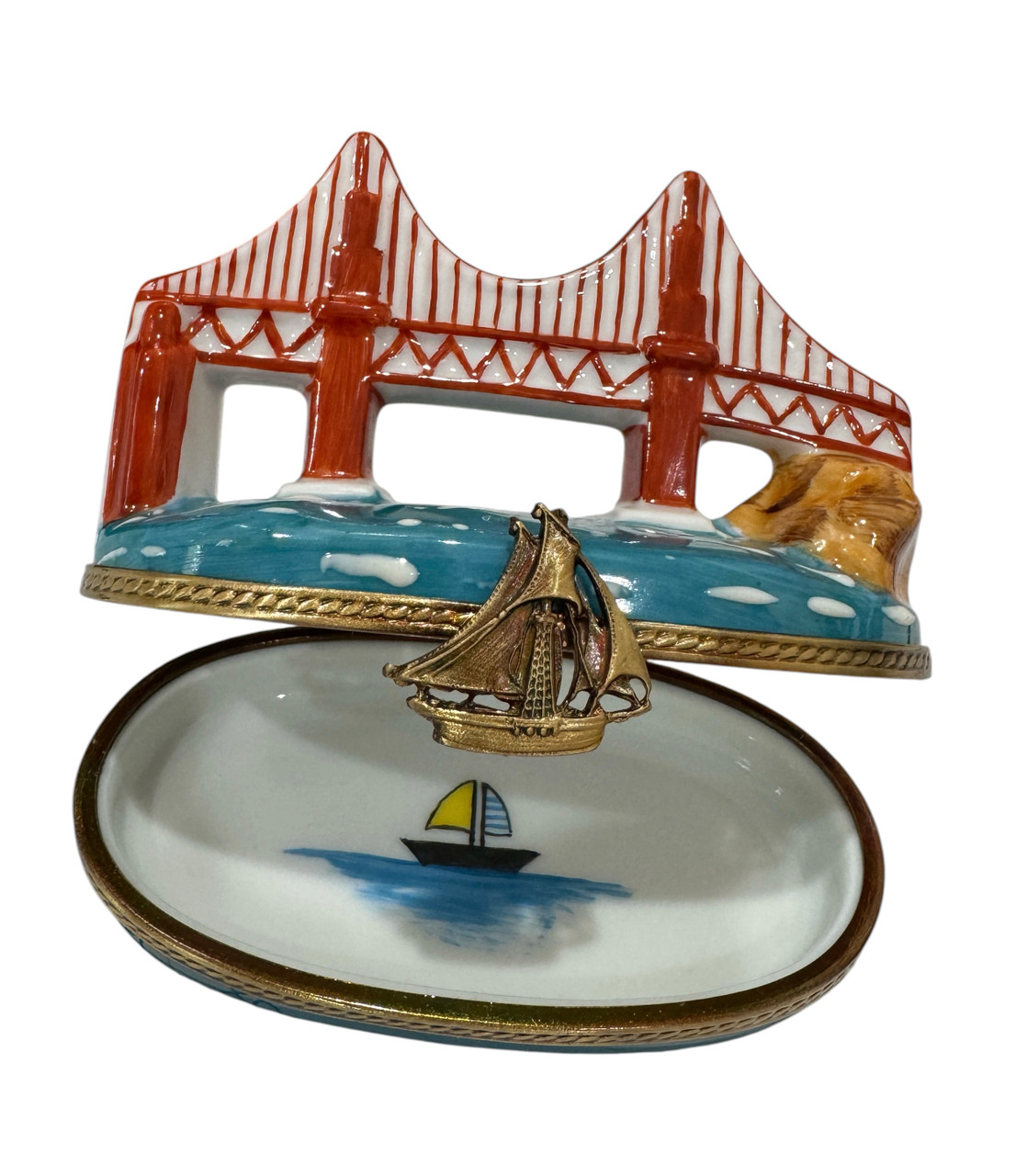 Golden Gate Bridge Rochard Limoges Box RT289