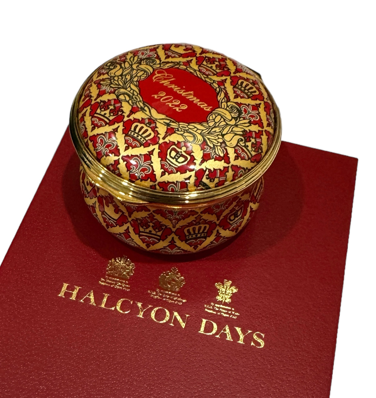 Halcyon Days 2022 Annual Christmas Box ENCH220101G