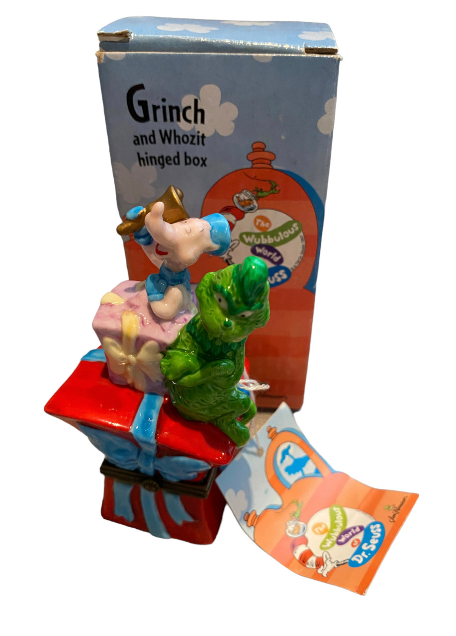 Grinch and Whozit Porcelain Hinged Box PHB (22982-8)