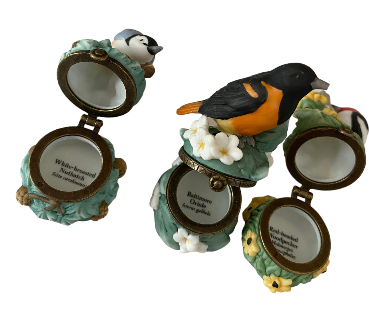 PHB Midwest of Cannon Falls Hinged Boxes - SONG BIRD SERIES Set of 3