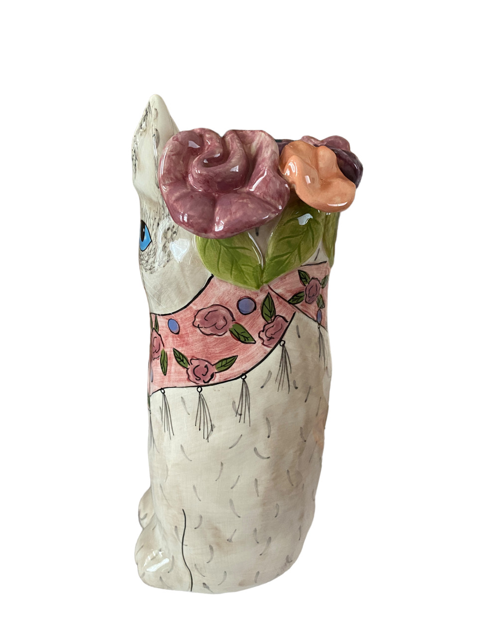 Susan Paley Granny Cat Vase | Susan Paley Lady Vases