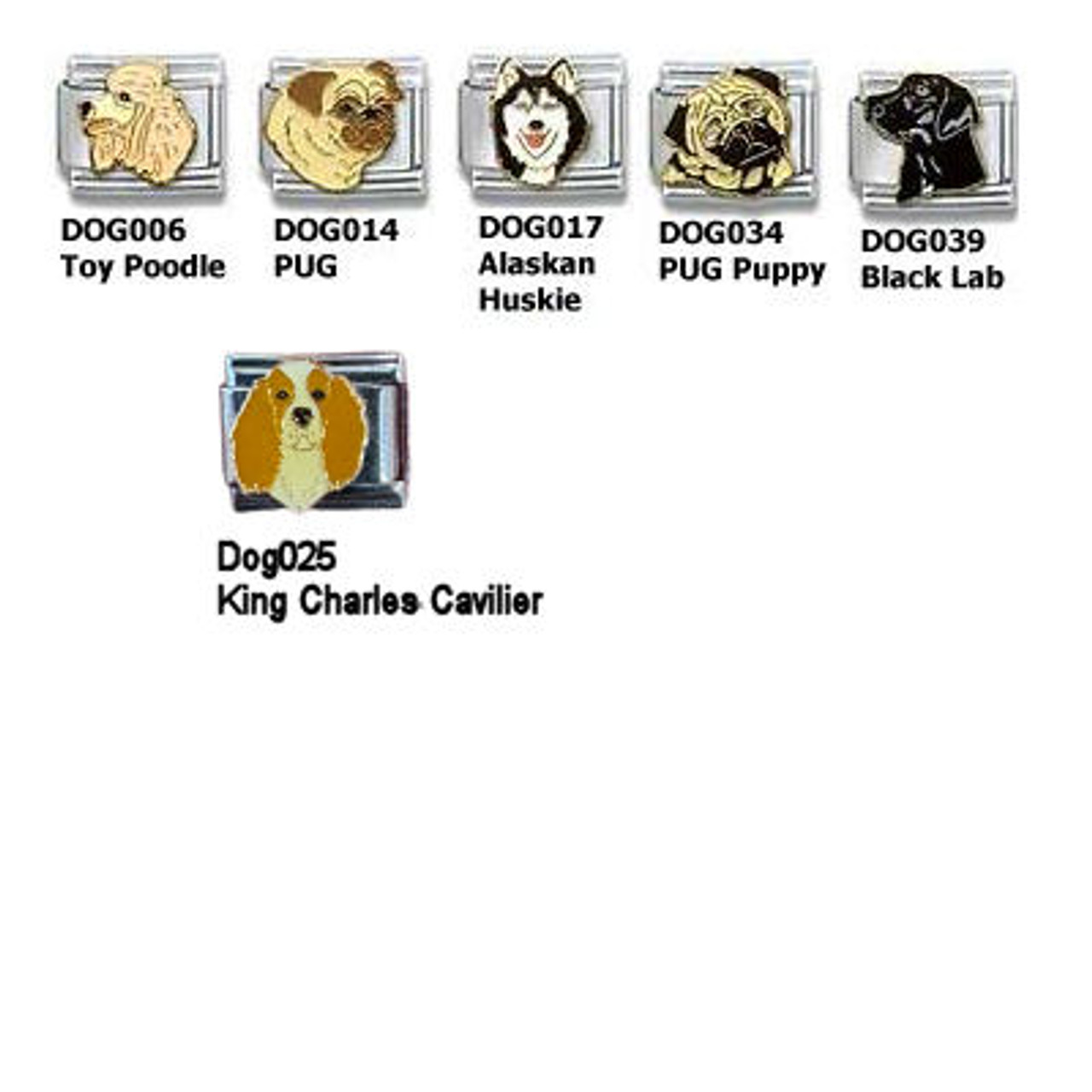 Casa D'Oro Dog Italian Charms