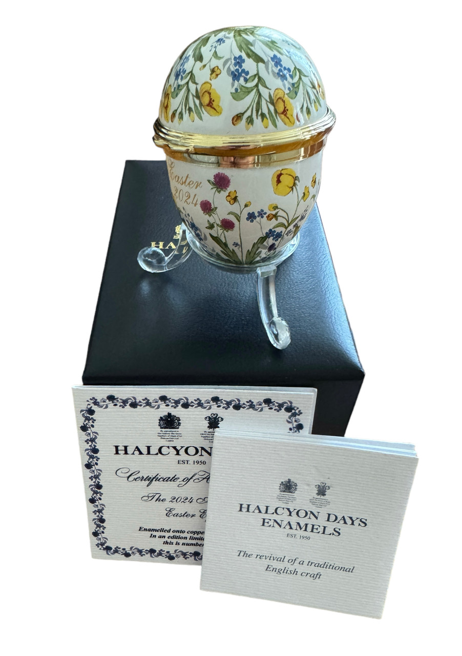 Halcyon Days 2024 Easter Egg Box ENEG240108G