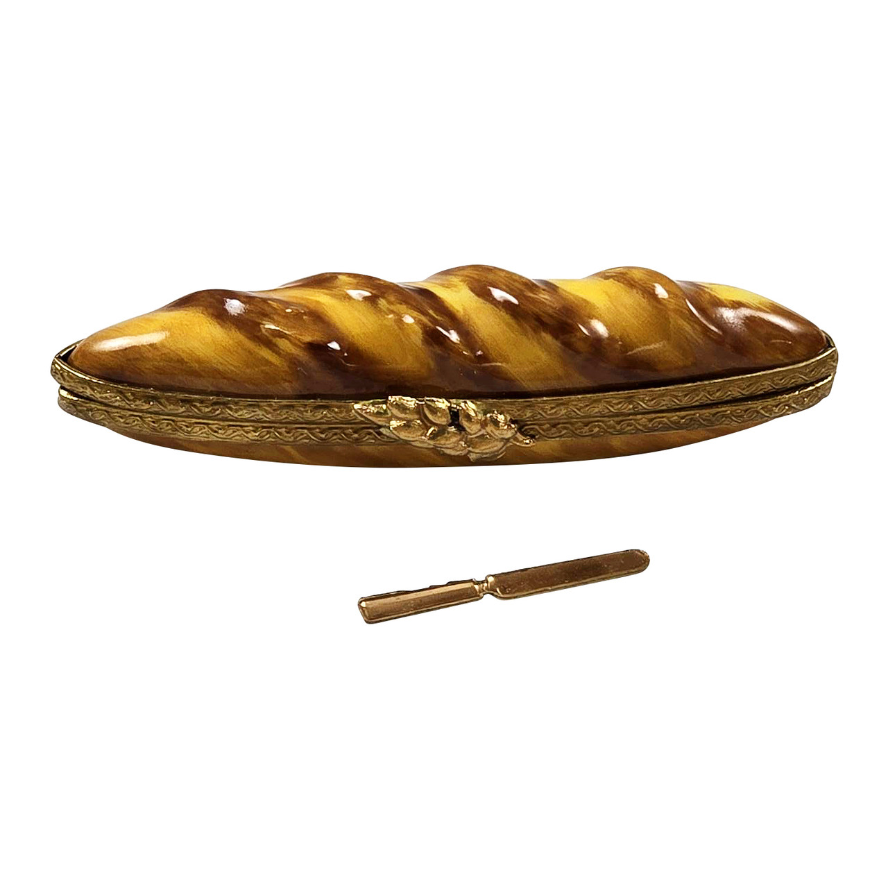 BAGUETTE WITH KNIFE Rochard Limoges Box RK070