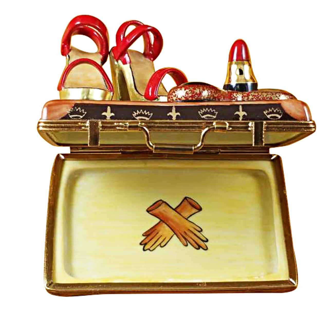 DESIGNER LV CASE W/ ACCESSORIES Rochard Limoges Box RL205