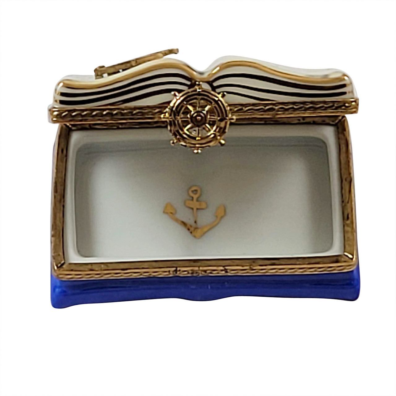NAUTICAL BOOK Rochard Limoges Box RN020