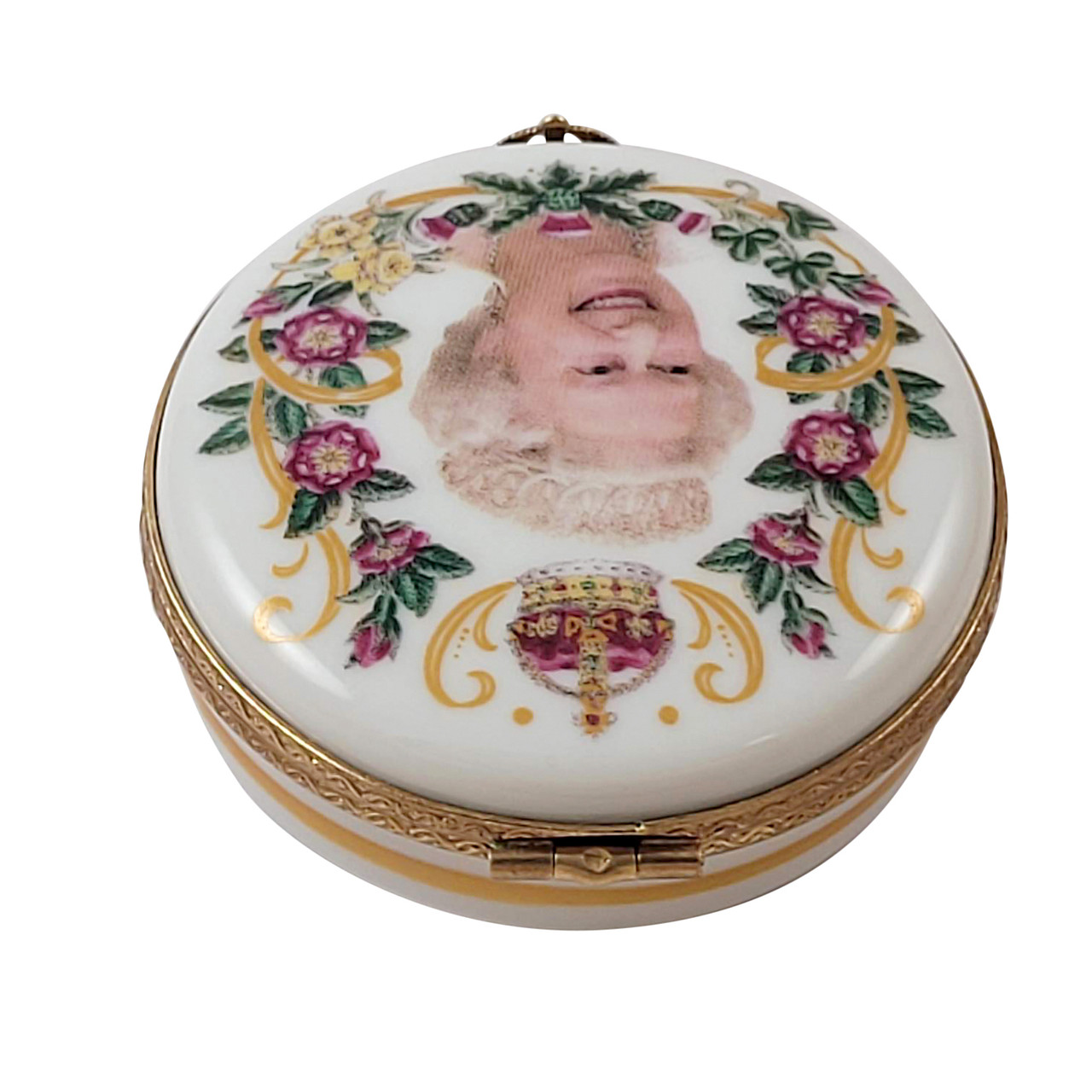QUEEN ELIZABETH Rochard Limoges Box RO120