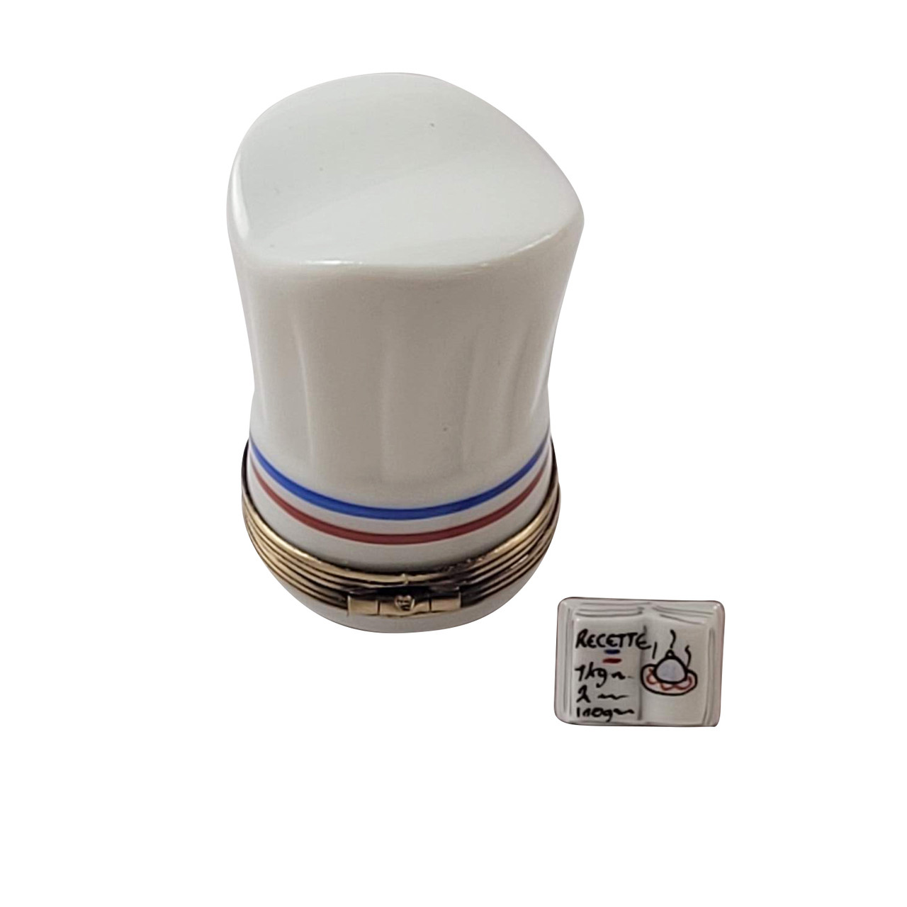 CHEF'S HAT WITH COOKBOOK Rochard Limoges Box RP063