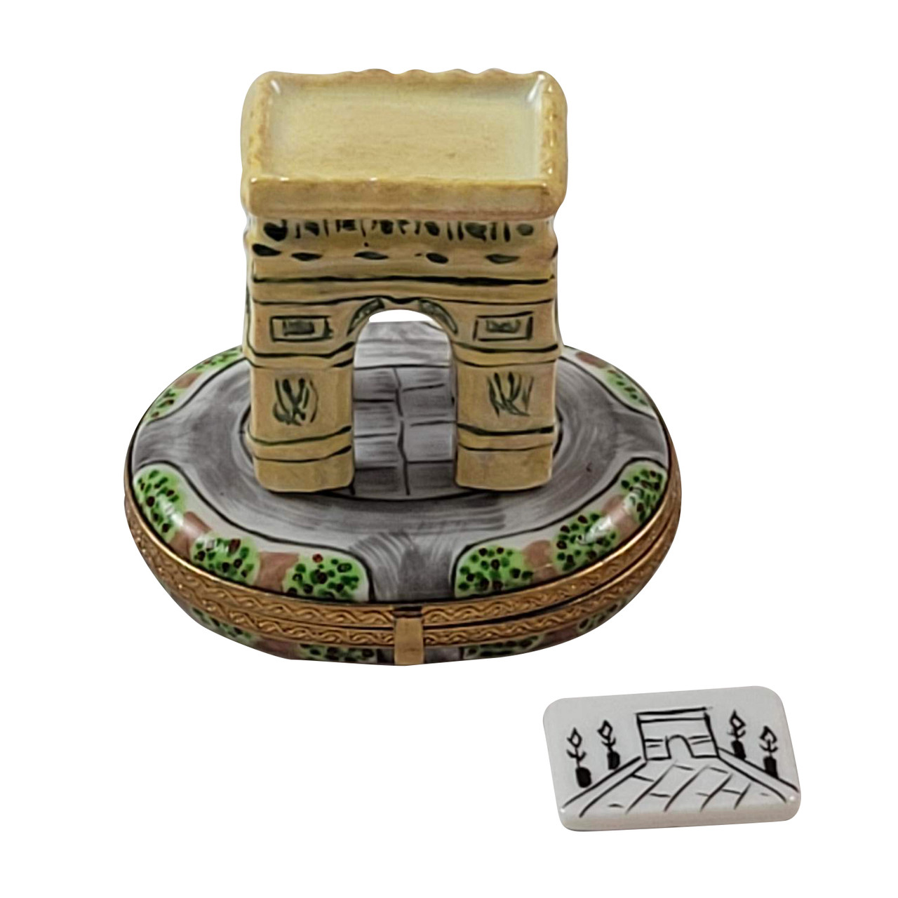 ARC DE TRIOMPHE Rochard Limoges Box RT312