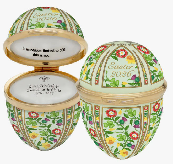 Halcyon Days 2026 Easter Egg Box  ENEG260108G