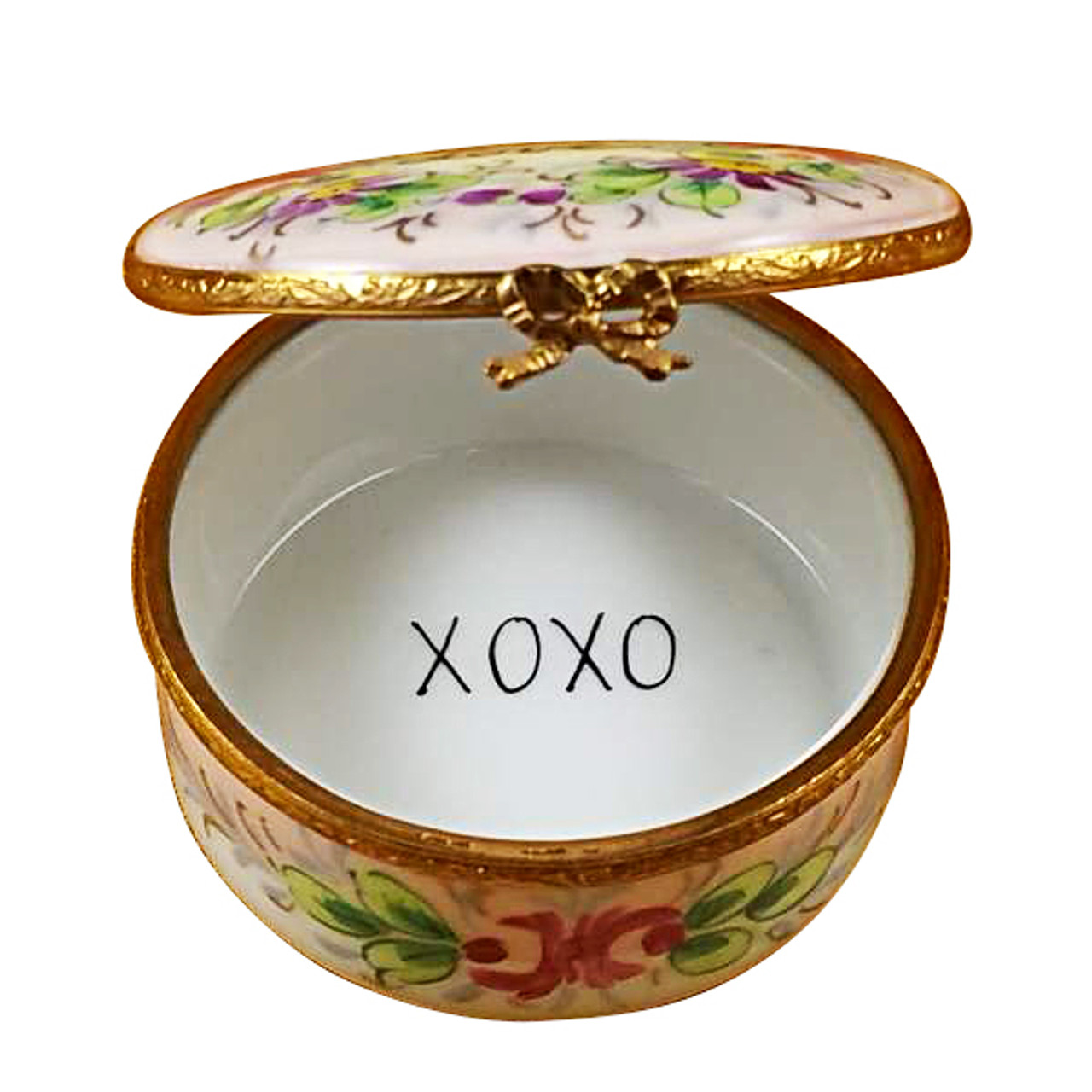 Round - With Love - Studio Collection Rochard Limoges Box