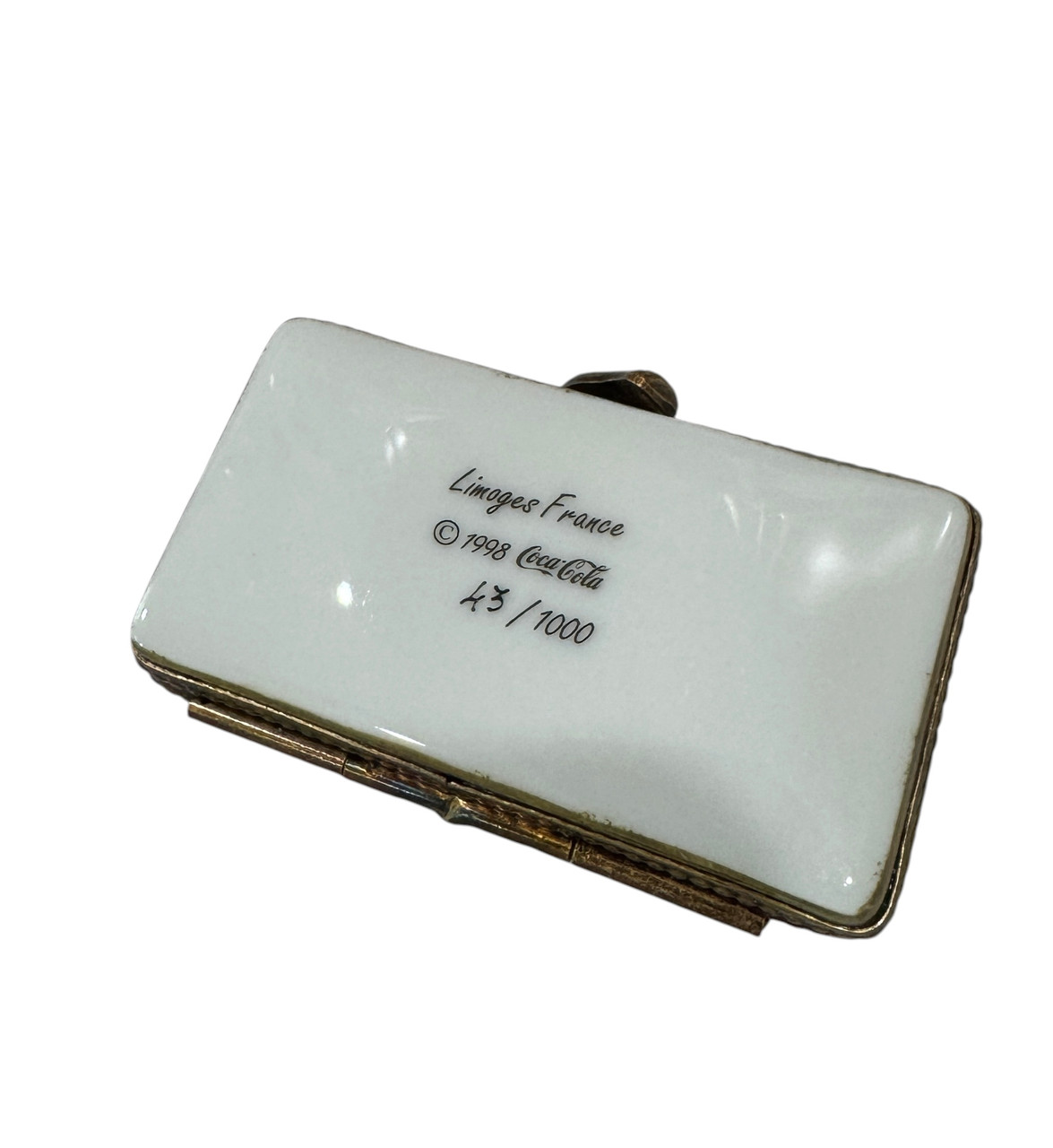 Coca Cola Five Cents Premiere Edition Limoges Box 9851-04