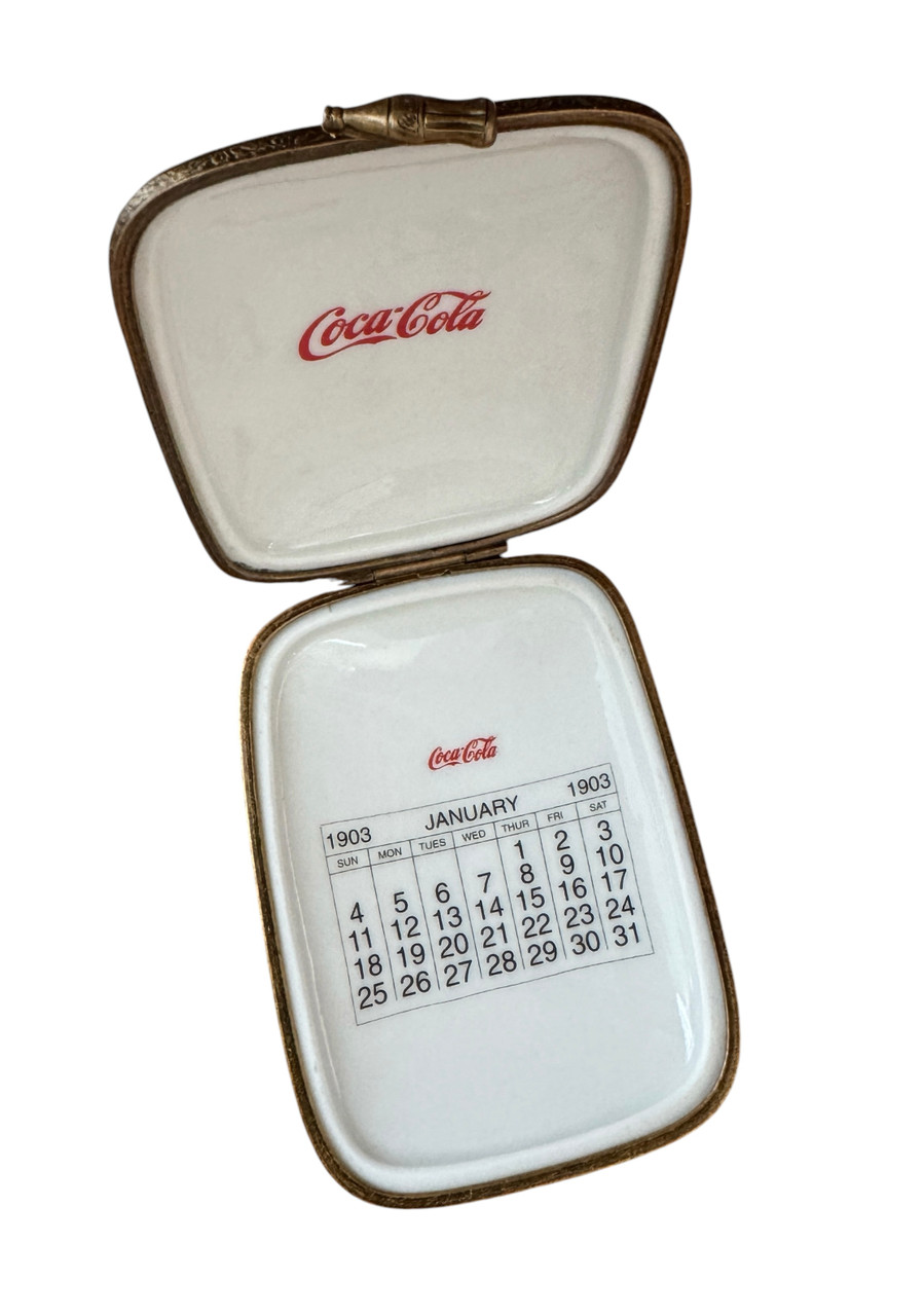 Coca Cola Hilda Clark Premiere Edition Limoges Box 9851-05