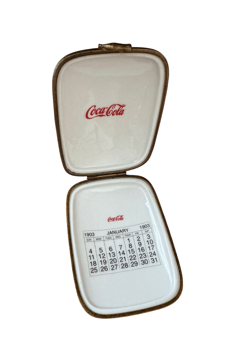 Coca Cola Hilda Clark Premiere Edition Limoges Box 9851-05