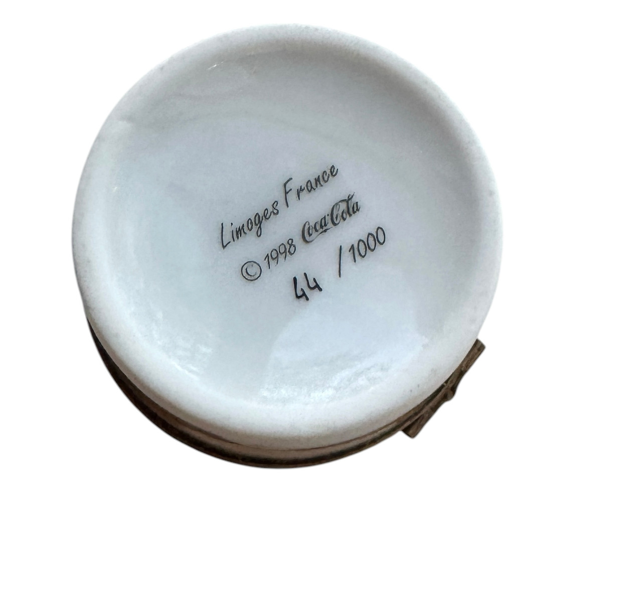 Coca Cola 1903 Bottle Tray Premiere Edition Limoges Box 9851-06