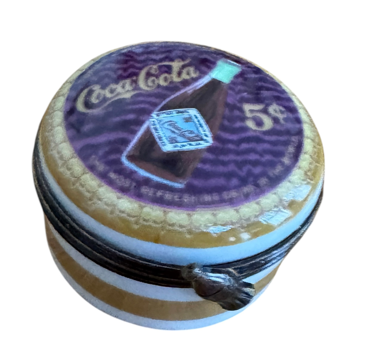 Coca Cola 1903 Bottle Tray Premiere Edition Limoges Box 9851-06