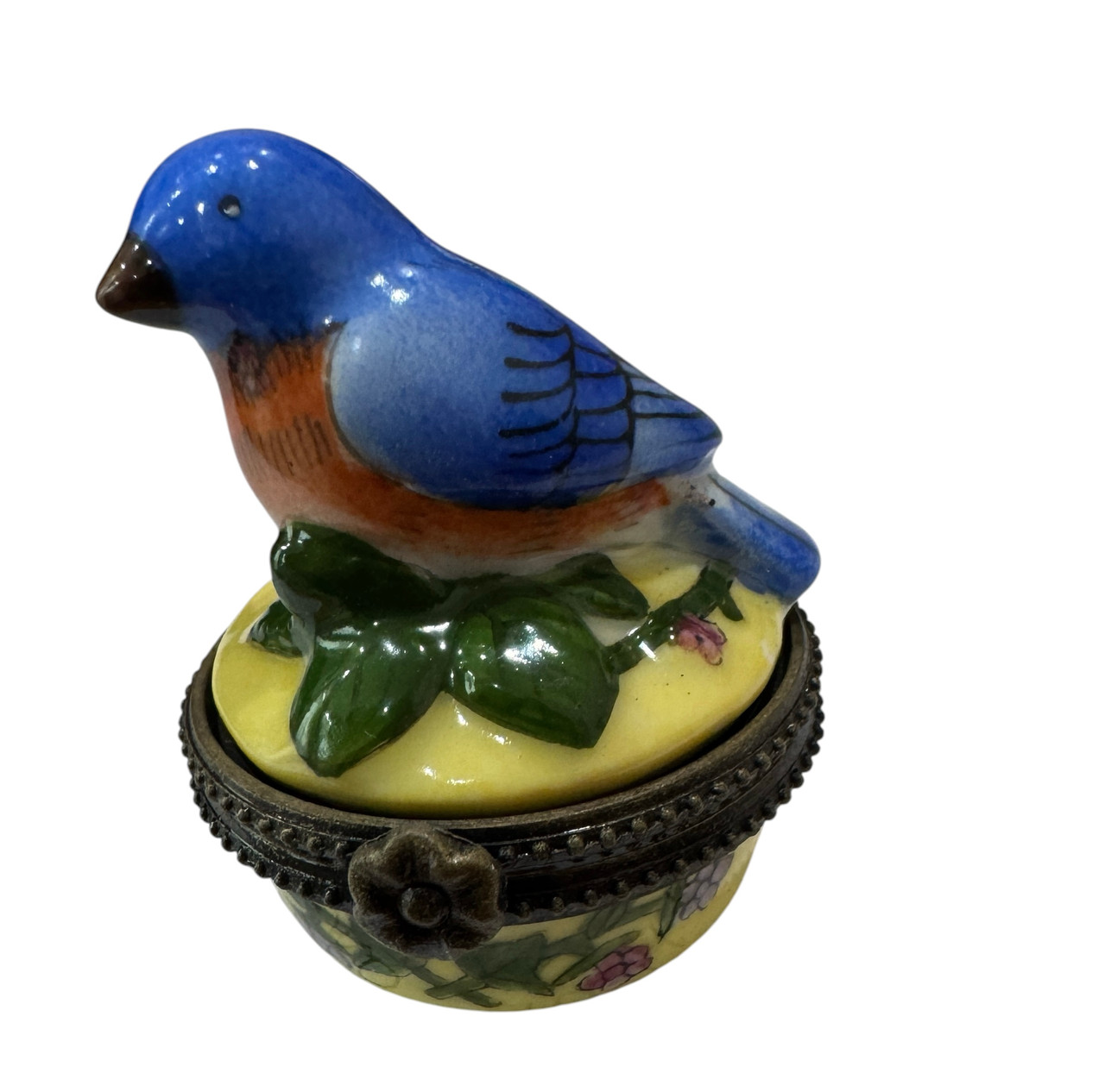 Birds of Winterthur Set of 4 Porcelain Hinged Boxes