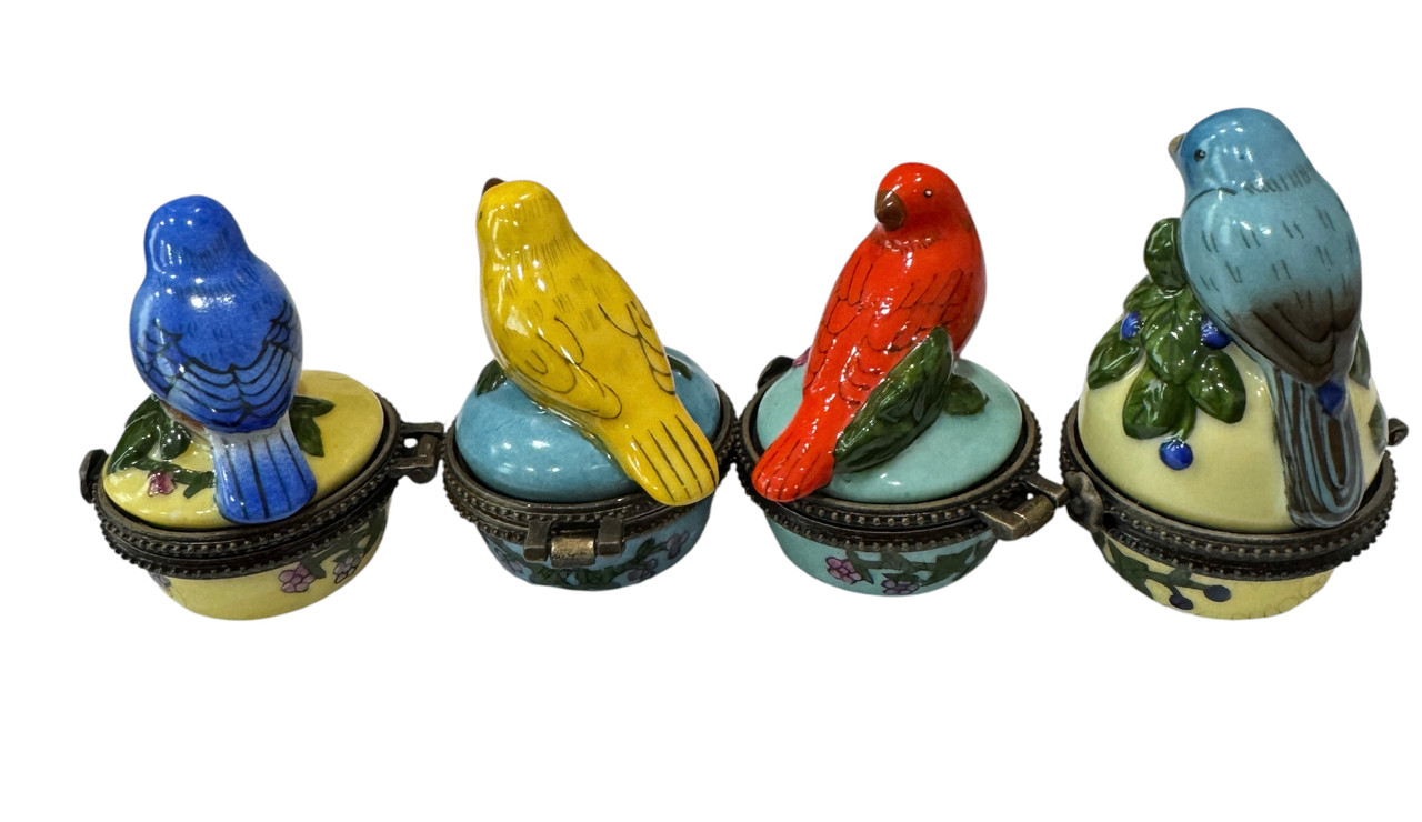 Birds of Winterthur Set of 4 | Enesco Winterthur Museum