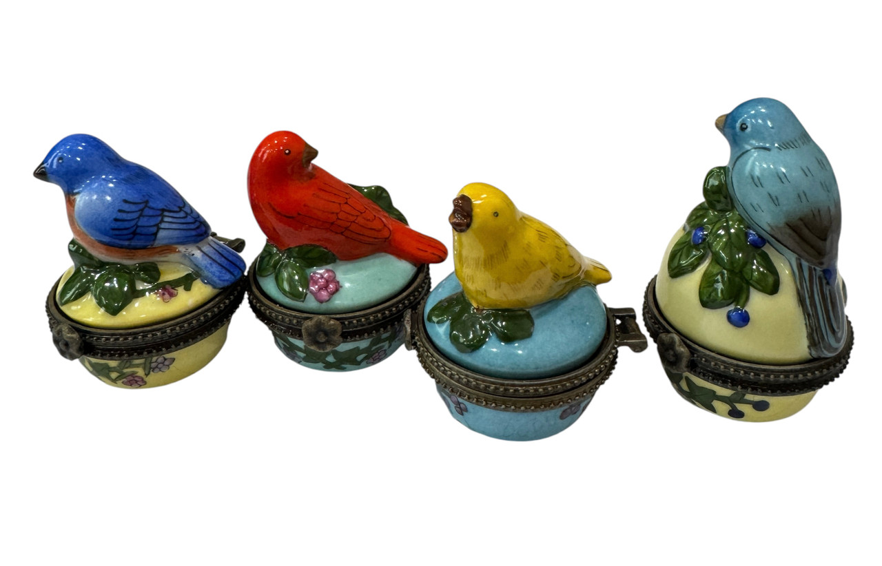 Birds of Winterthur Set of 4 | Enesco Winterthur Museum