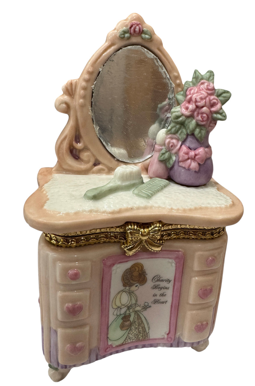 Enesco Precious Moments Dresser Mirror Trinket Box (EN331074) 