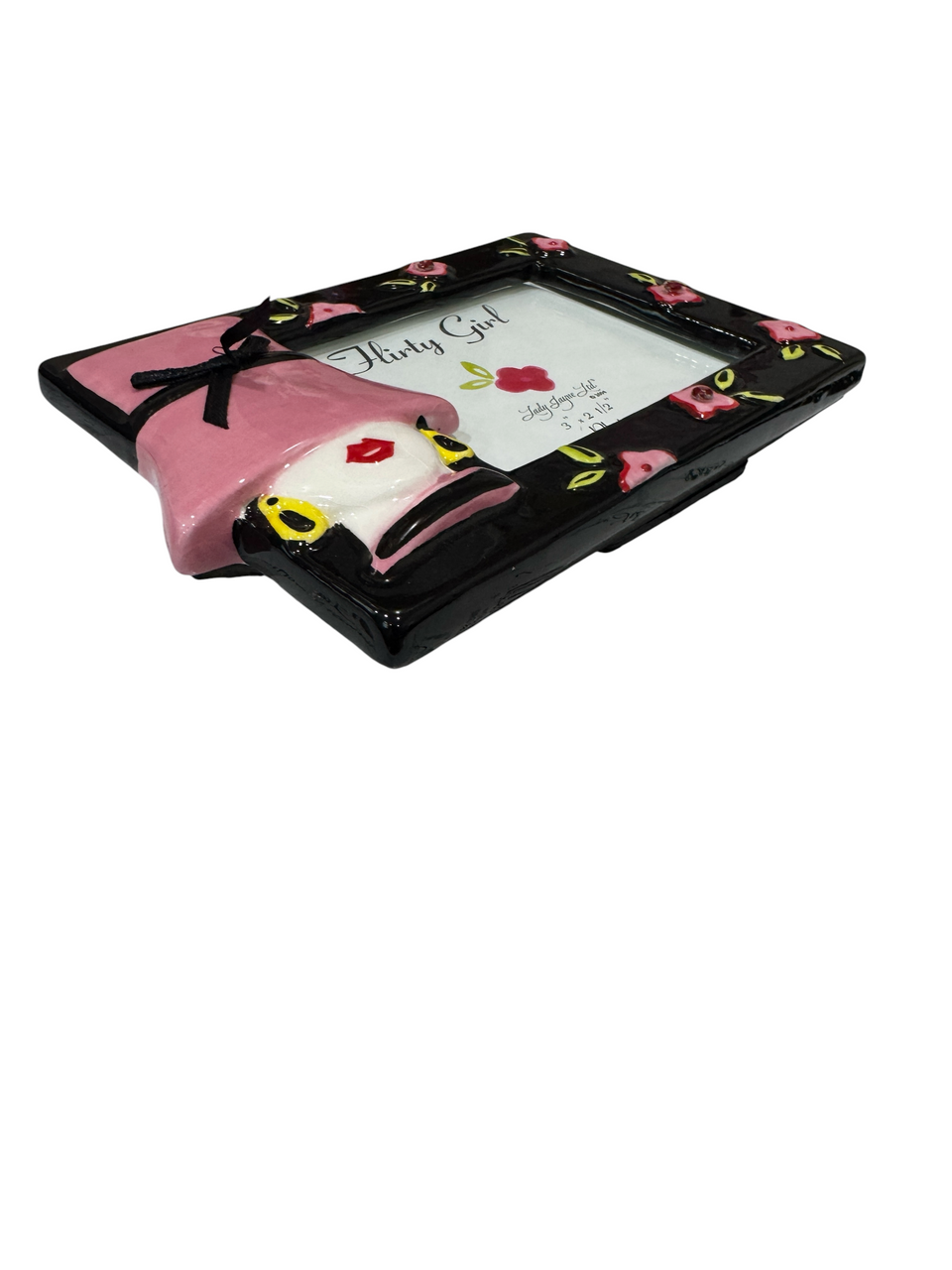 Lady Jayne Ltd Vanity Flair FLIRTY GIRL Ceramic Photo Frame Nina