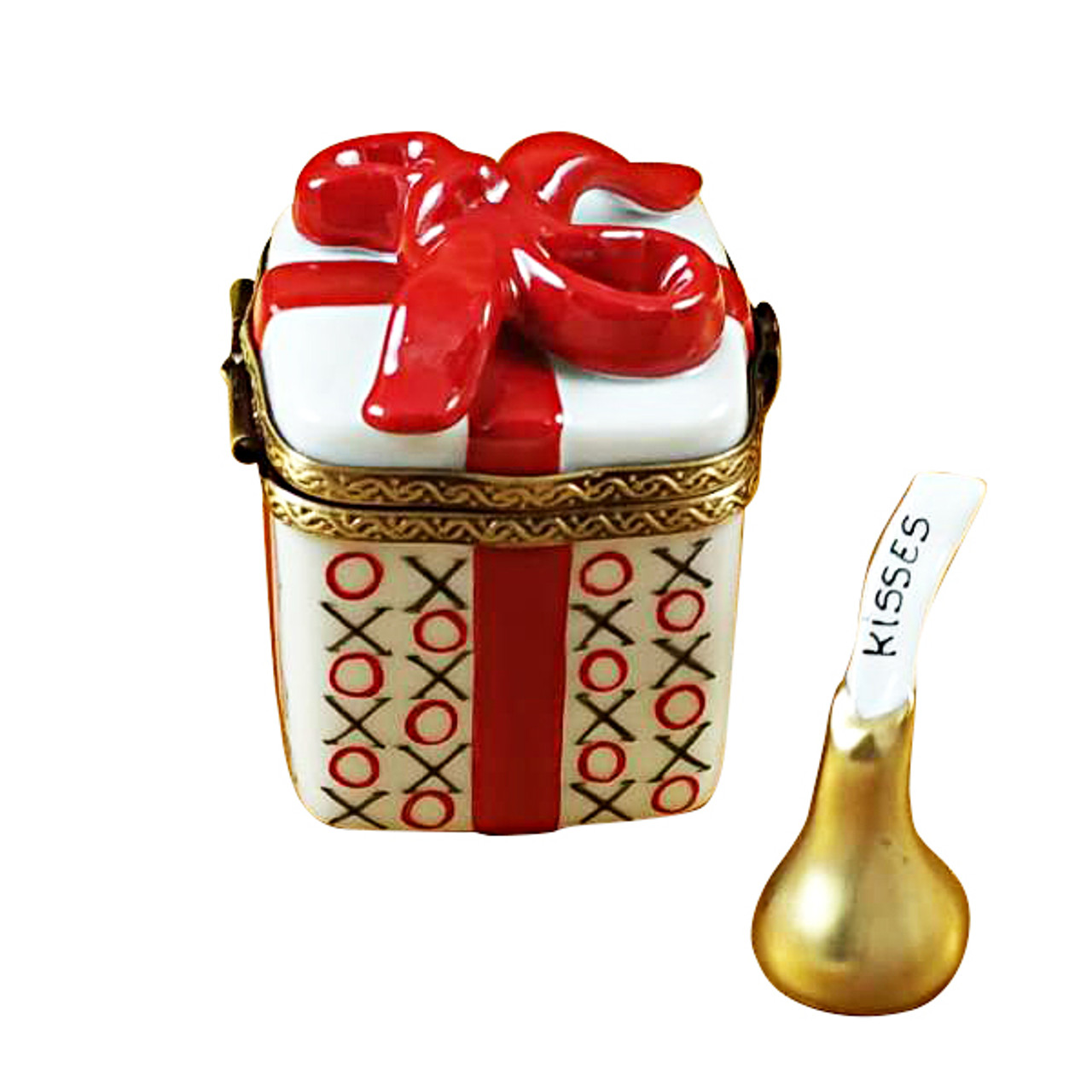 Love Gift Box With Xo/Xo And Removable Kiss Rochard Limoges Box