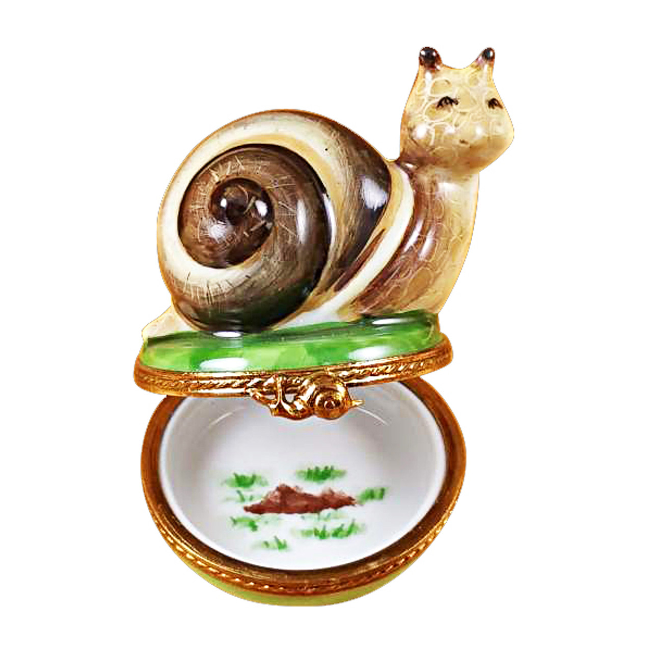 ESCARGOT - SNAIL Limoges Box RA015-H