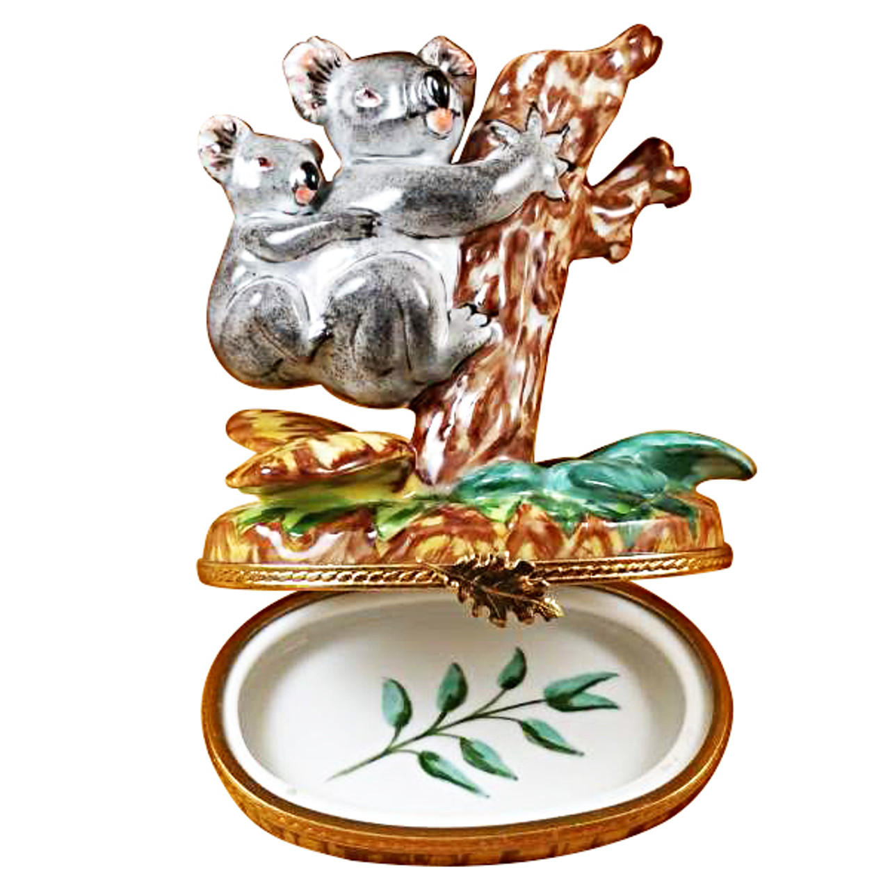 Koala W/Baby Rochard Limoges Box