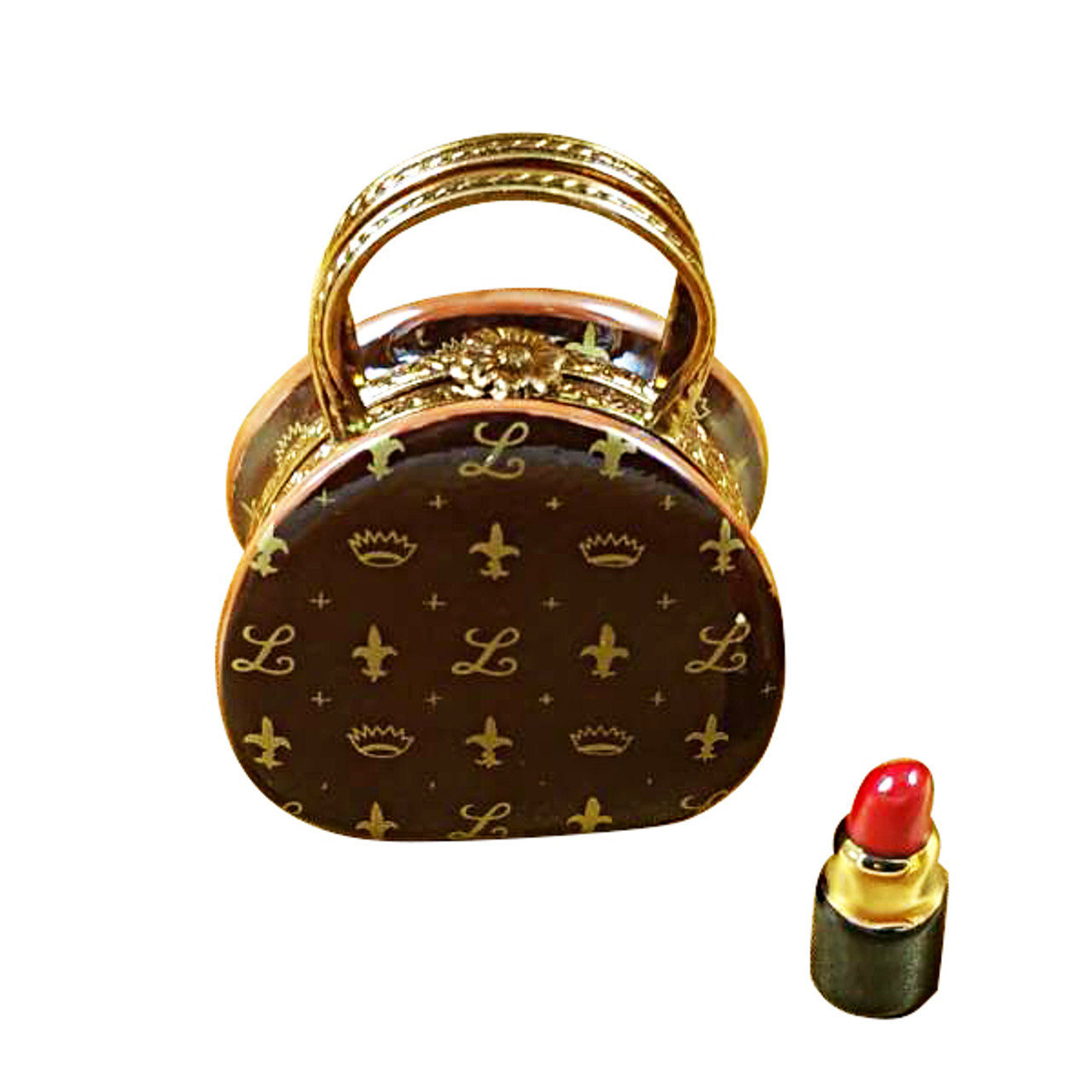 Designer Purse With Lipstick | Rochard Limoges Box | Christine's Closet