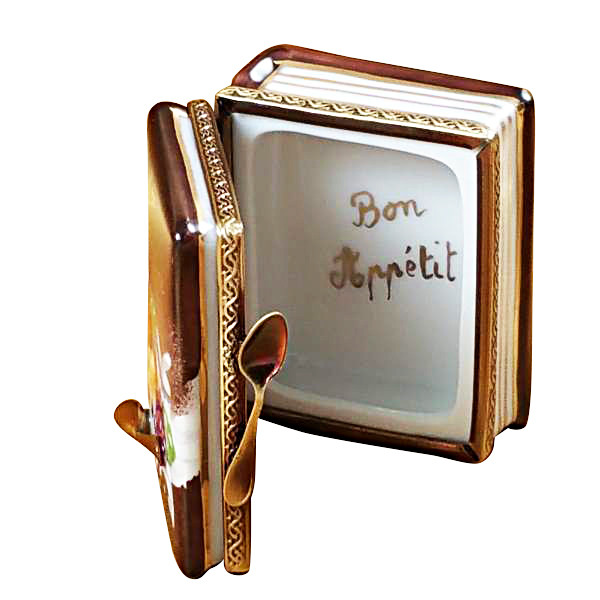 Cookbook W/Spoon Rochard Limoges Box