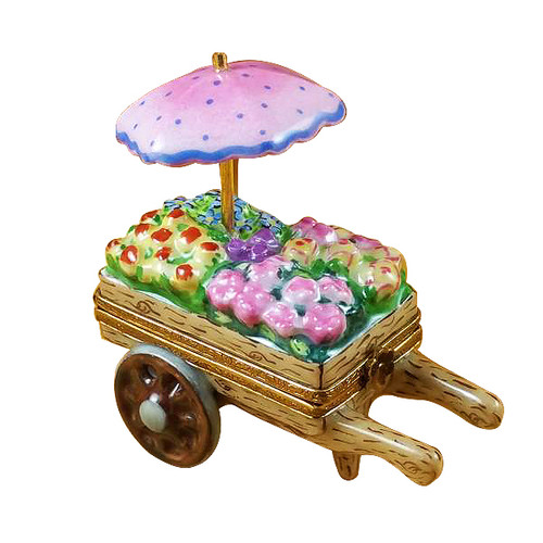 Flower Cart Rochard Limoges Box