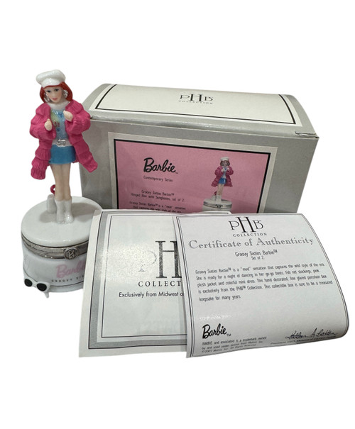 Barbies | Midwest of Cannon Falls Porcelain Hinged Boxes