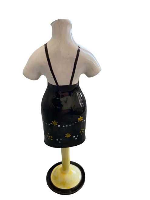 Kelvin Chen Mannequin Dress Form in Black Dress EG012
