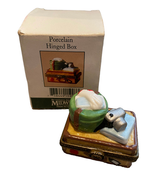 小物入れ Midwest of Cannon Falls/PHB Collection Midwest of Cannon Falls Porcelain Hinged Boxes PHB
