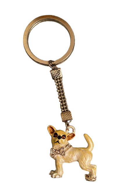 LV DOG KEYRING  OMYDESIGNER