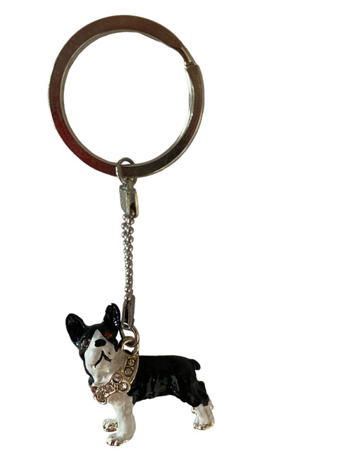 French Bulldog Dog Keychain