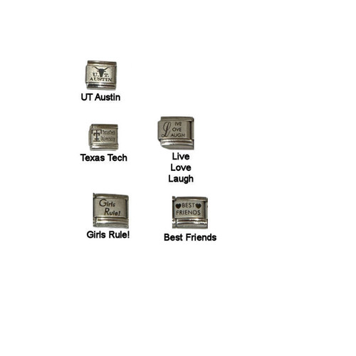 College and Friends 9MM Modular Charms