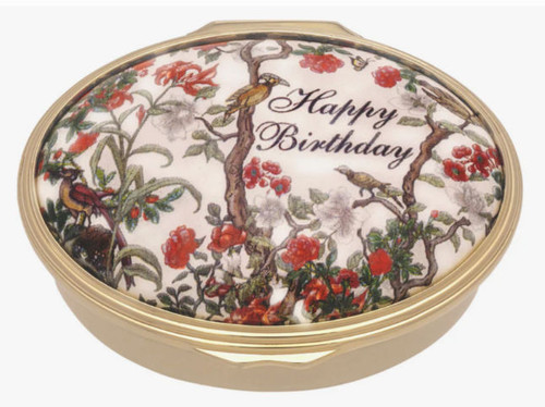 Halcyon Days Happy Birthday Box ENHBC0502G (ENHB0502G) Halcyon Days Happy Birthday Box ENHBC0502G (ENHB0502G)