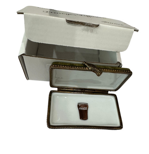 Coca Cola Five Cents Premiere Edition Limoges Box 9851-04