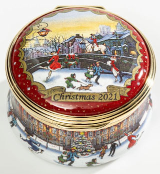 Halcyon Days Annual Christmas Year Box 2021 ENCH210101G  is IN STOCK NOW Halcyon Days Annual Christmas Year Box 2021 ENCH210101G  is IN STOCK NOW