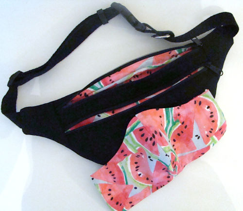 Watermelon Fanny Pack and Face Mask