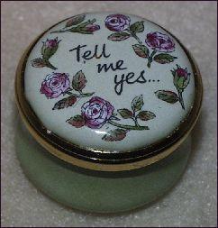 Tell Me Yes 004/6079 | Halcyon Days Enamels | Christine's Closet